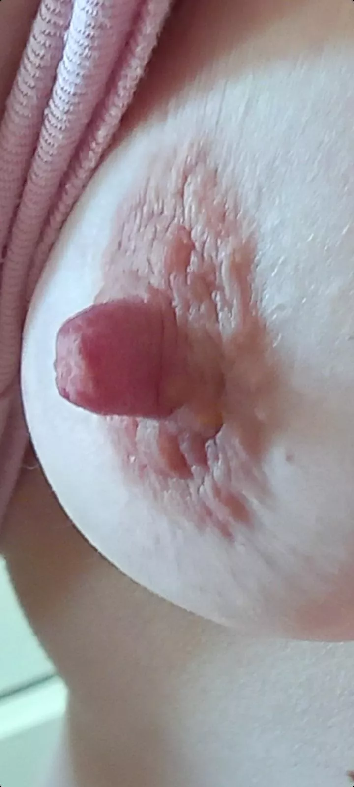 After shower hard nip pic