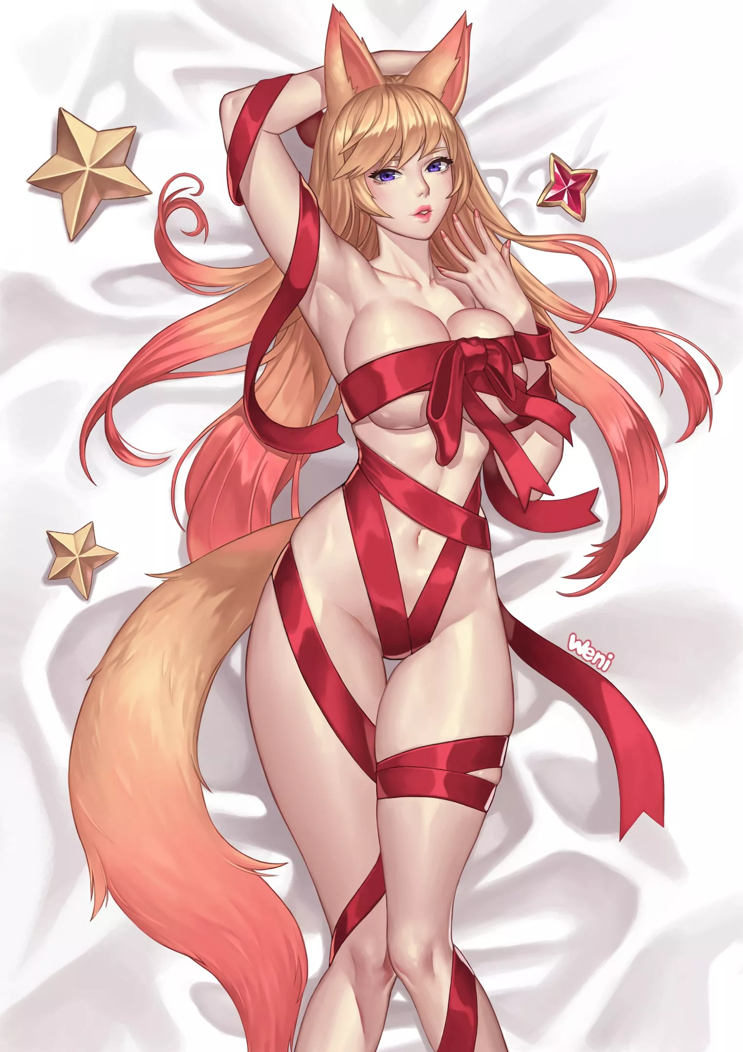 Ahri all wrapped up for you (karmiel) [League of Legends]