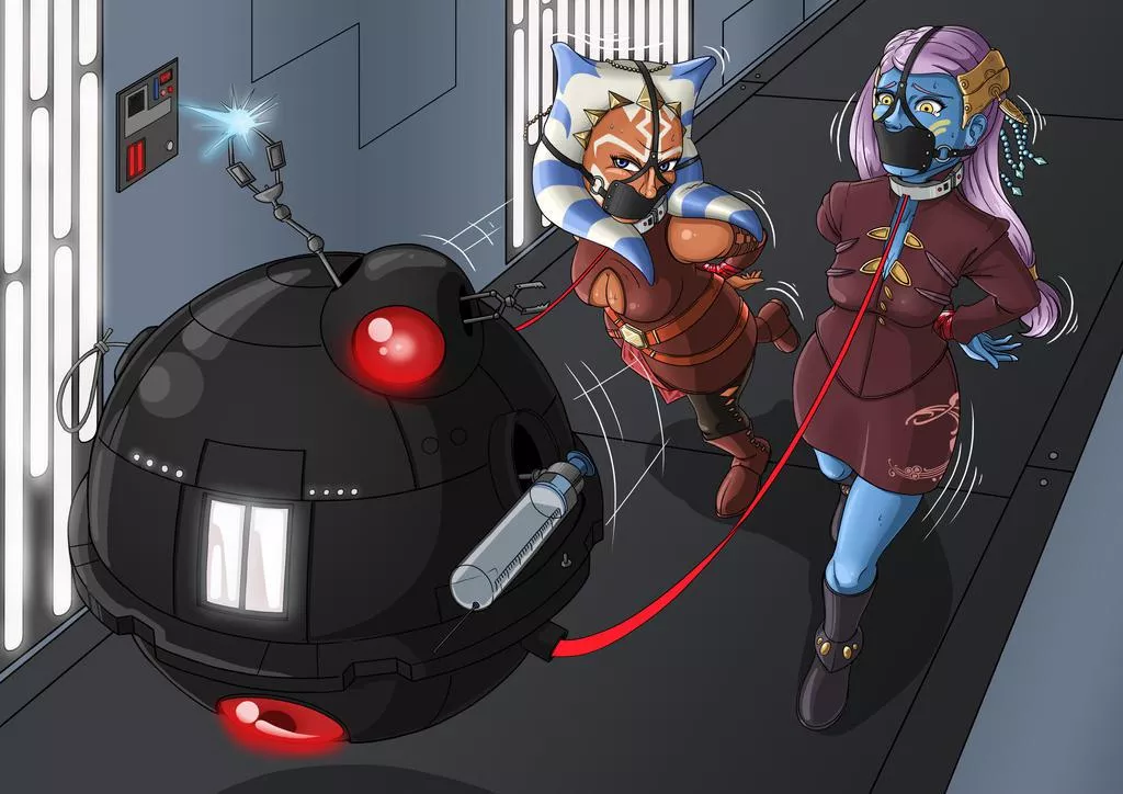 Ahsoka and Chuchi captured. (Unknown)