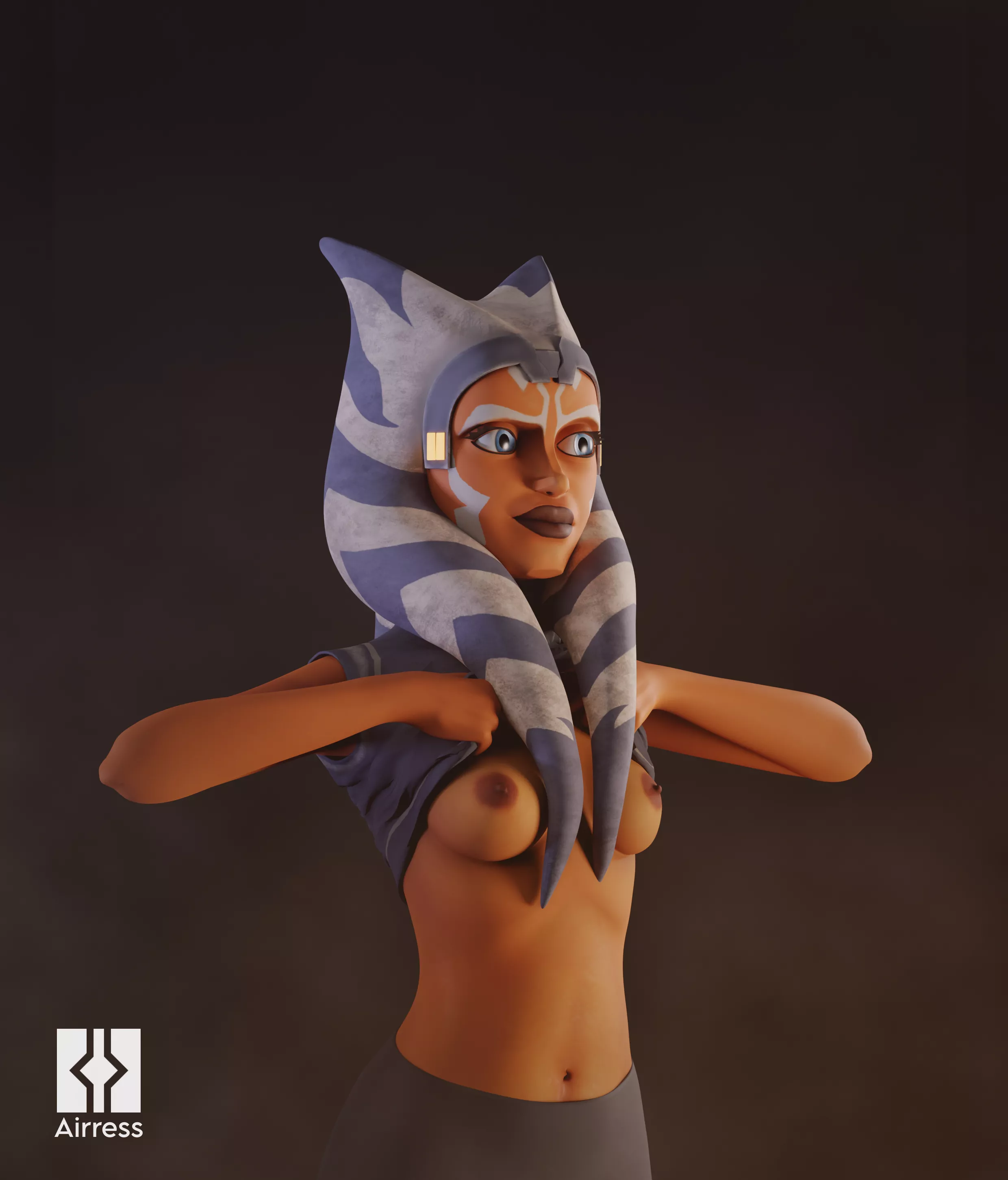 Ahsoka showing off (Airress)