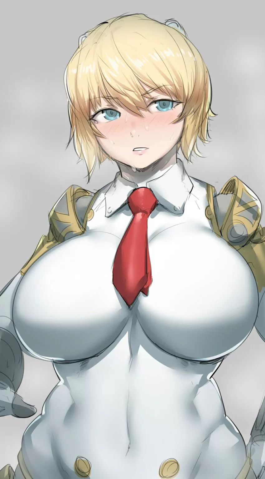 Aigis grew a new pair of big tits!