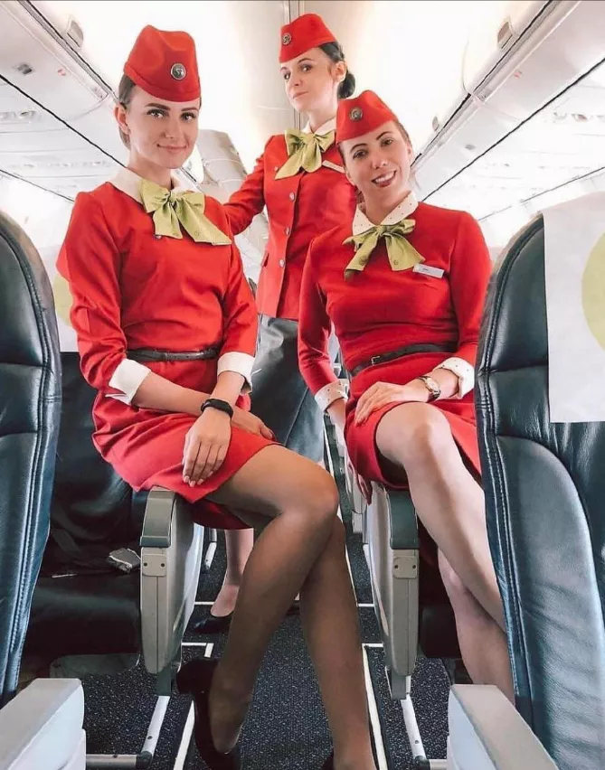 Air flight attendants