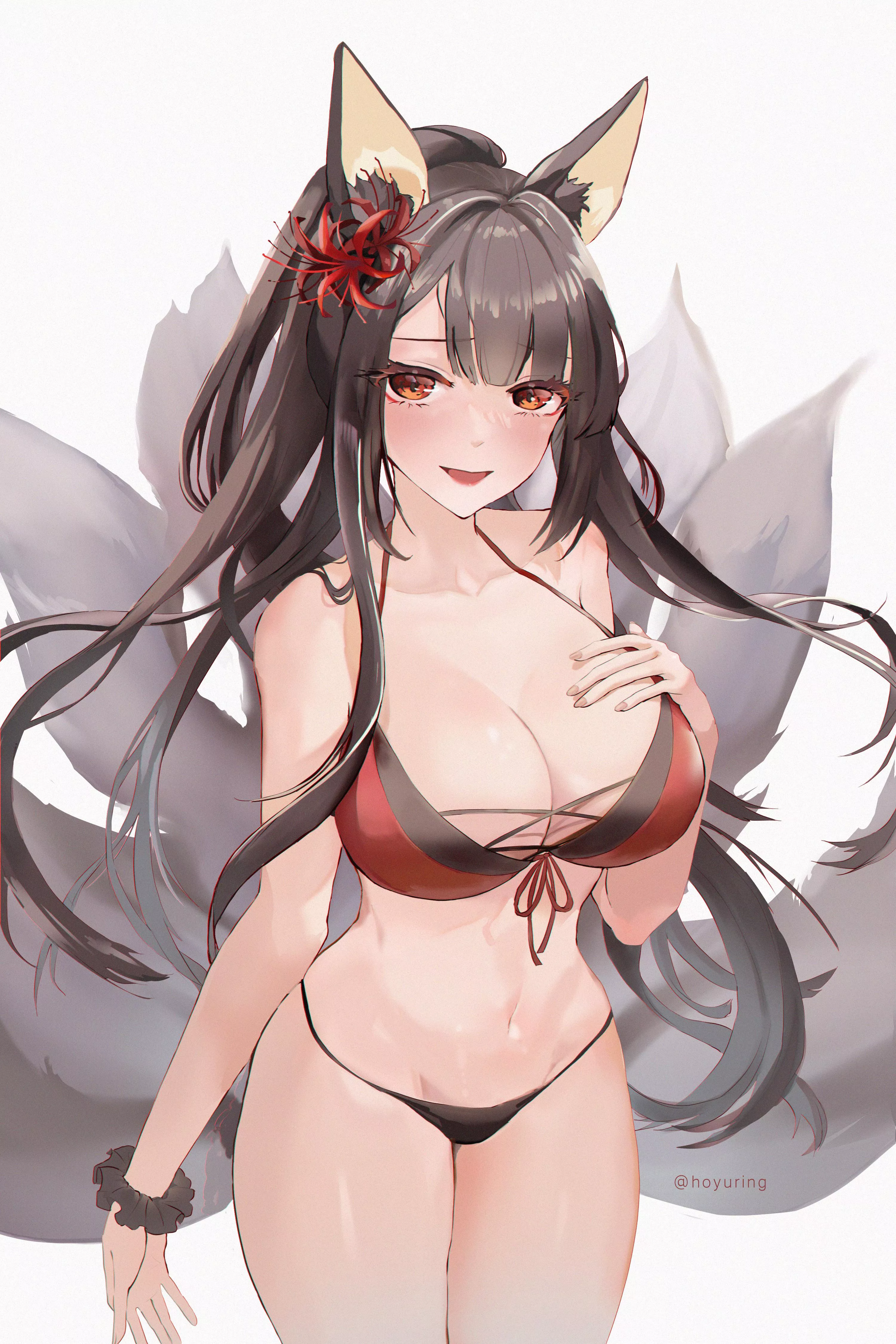 Akagi in Beachwear [Azur Lane]