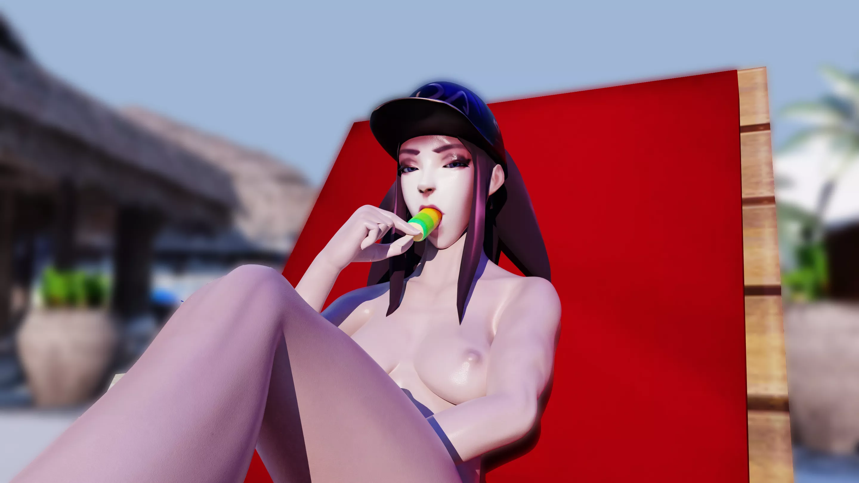 Akali chilling (SpiristNSFW)