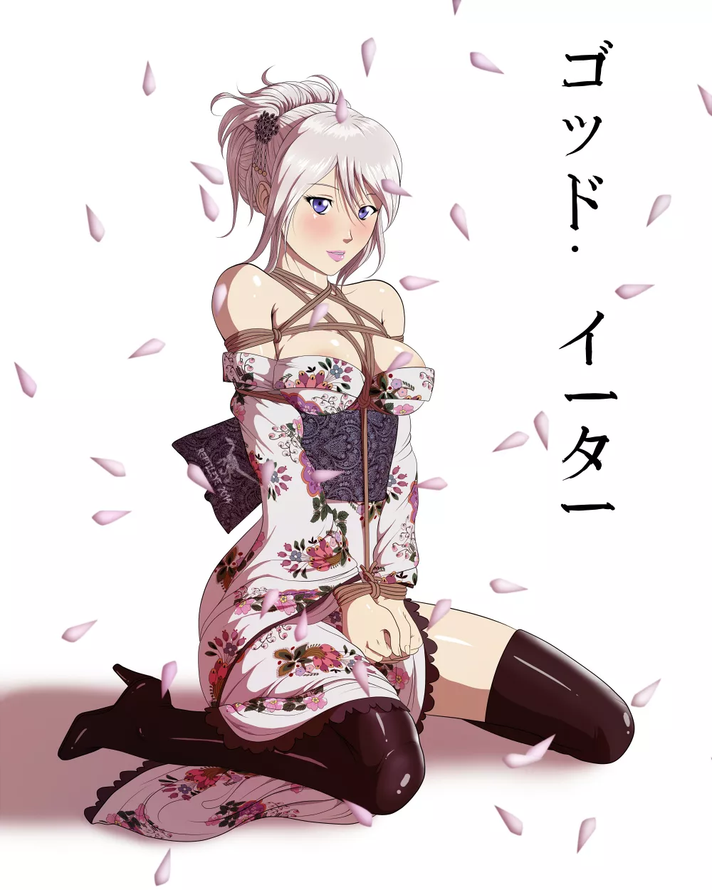 Alisa-chan's shibari present