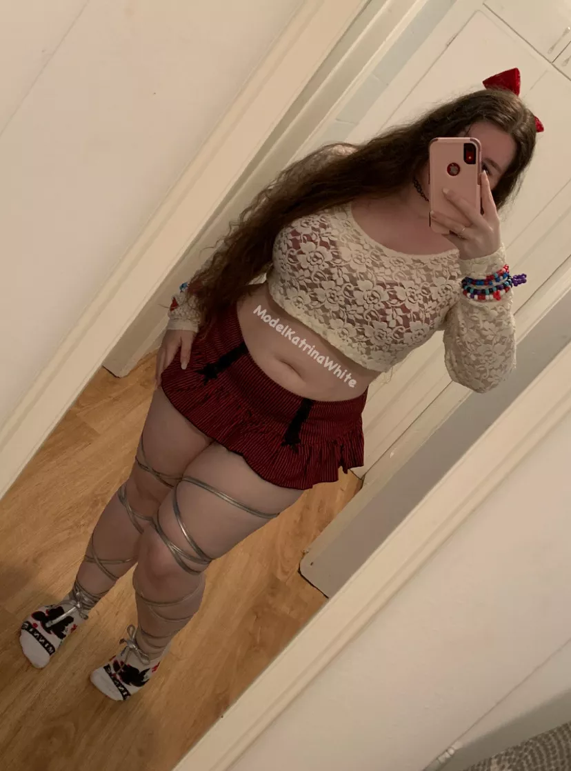 All dressed up and no where to go in this sexy little outfit (OC)