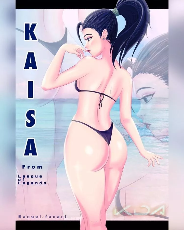 ALL OUT Kai'Sa in the beach (by Angel.FanArt)