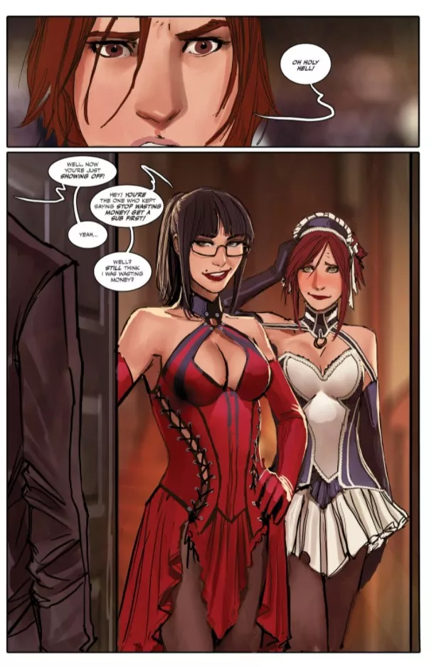 Ally and Lisa's Costume [Sunstone Vol. 3]