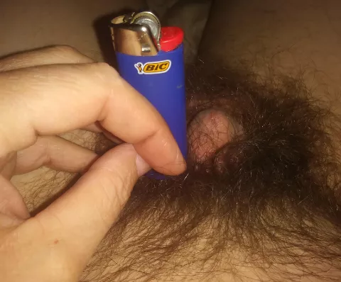 Almost all the way soft compared to a big bic lighter..