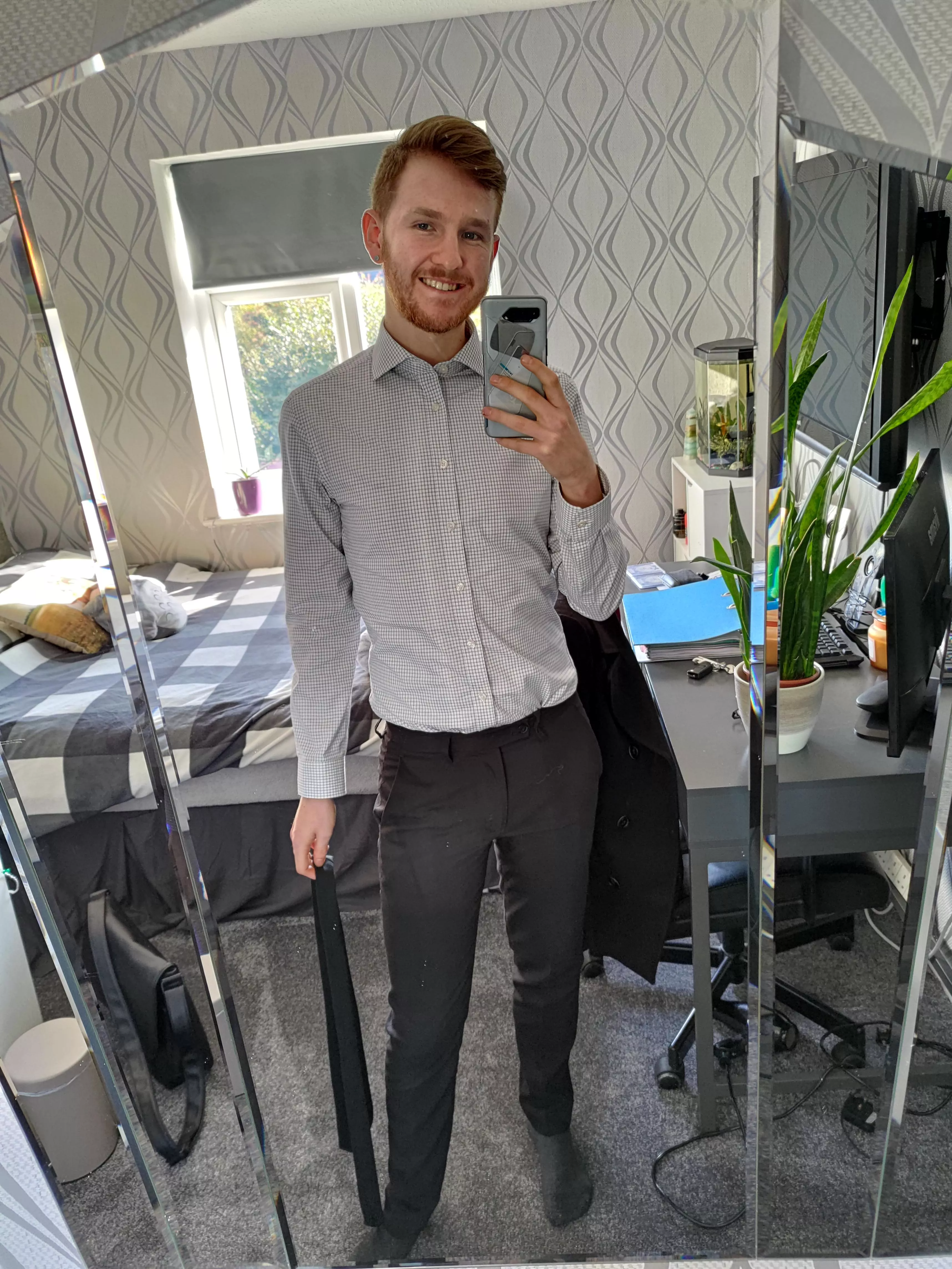 Always feel so much happier when I can take my tie off after work