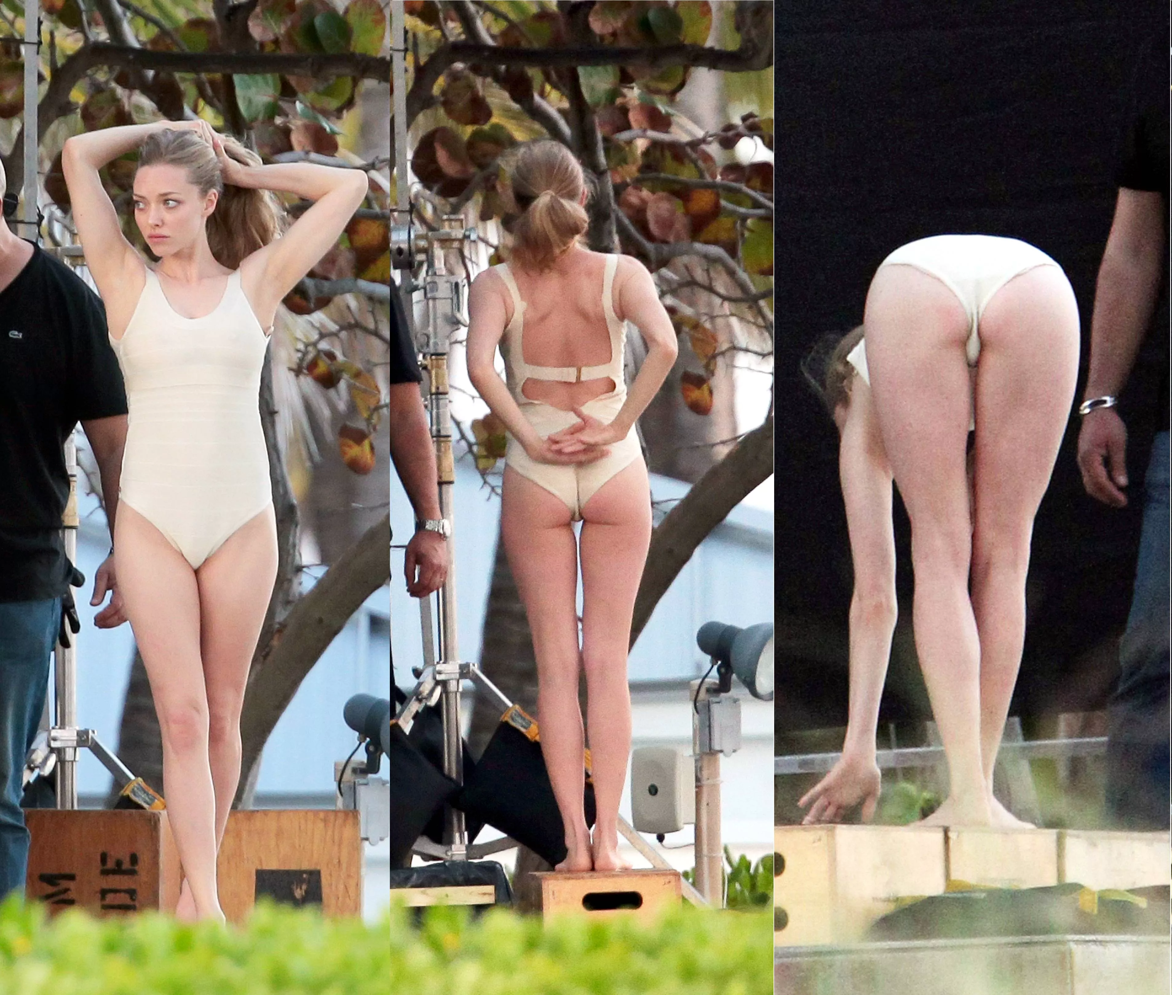 Amanda Seyfried bending over