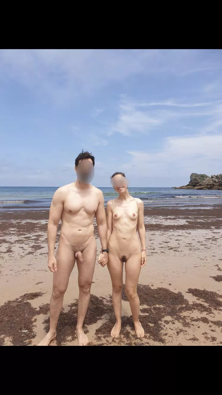 Amazing nudist coupleâ¤ï¸