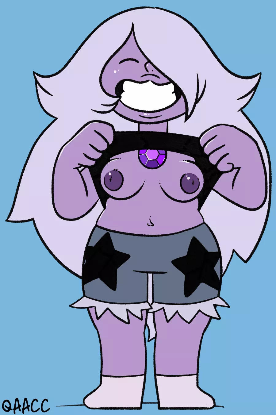 Amethyst being Amethyst (OC)