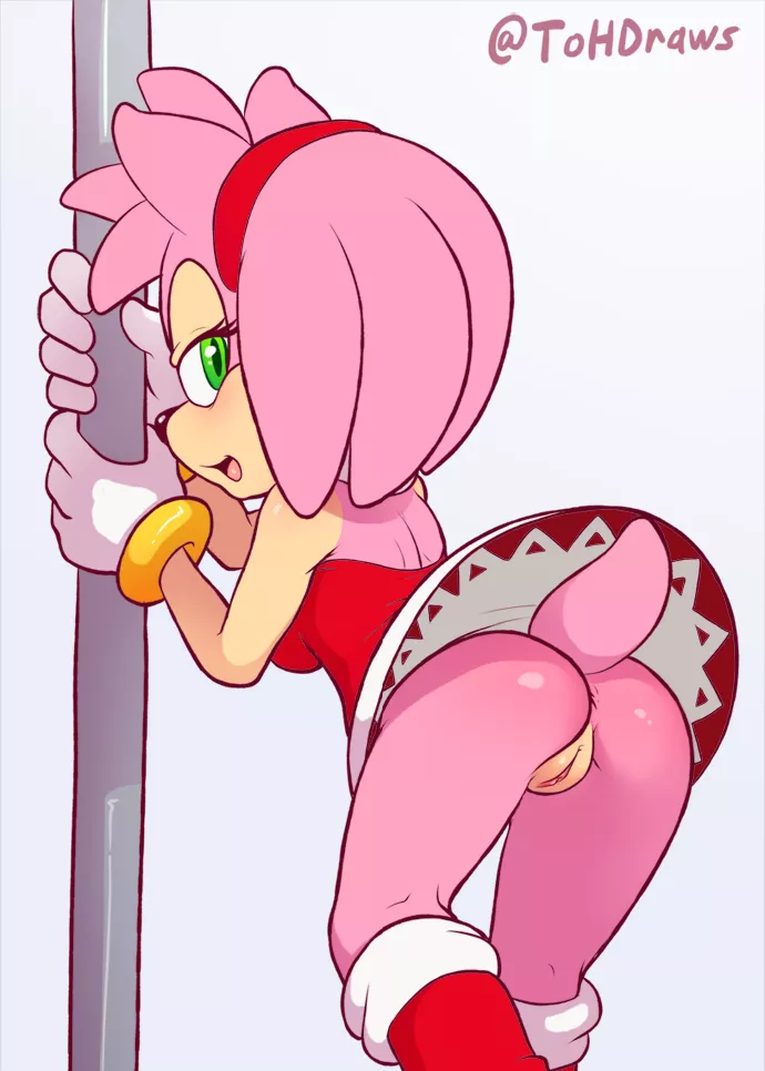 Amy's Strip tease. (tohdraws)