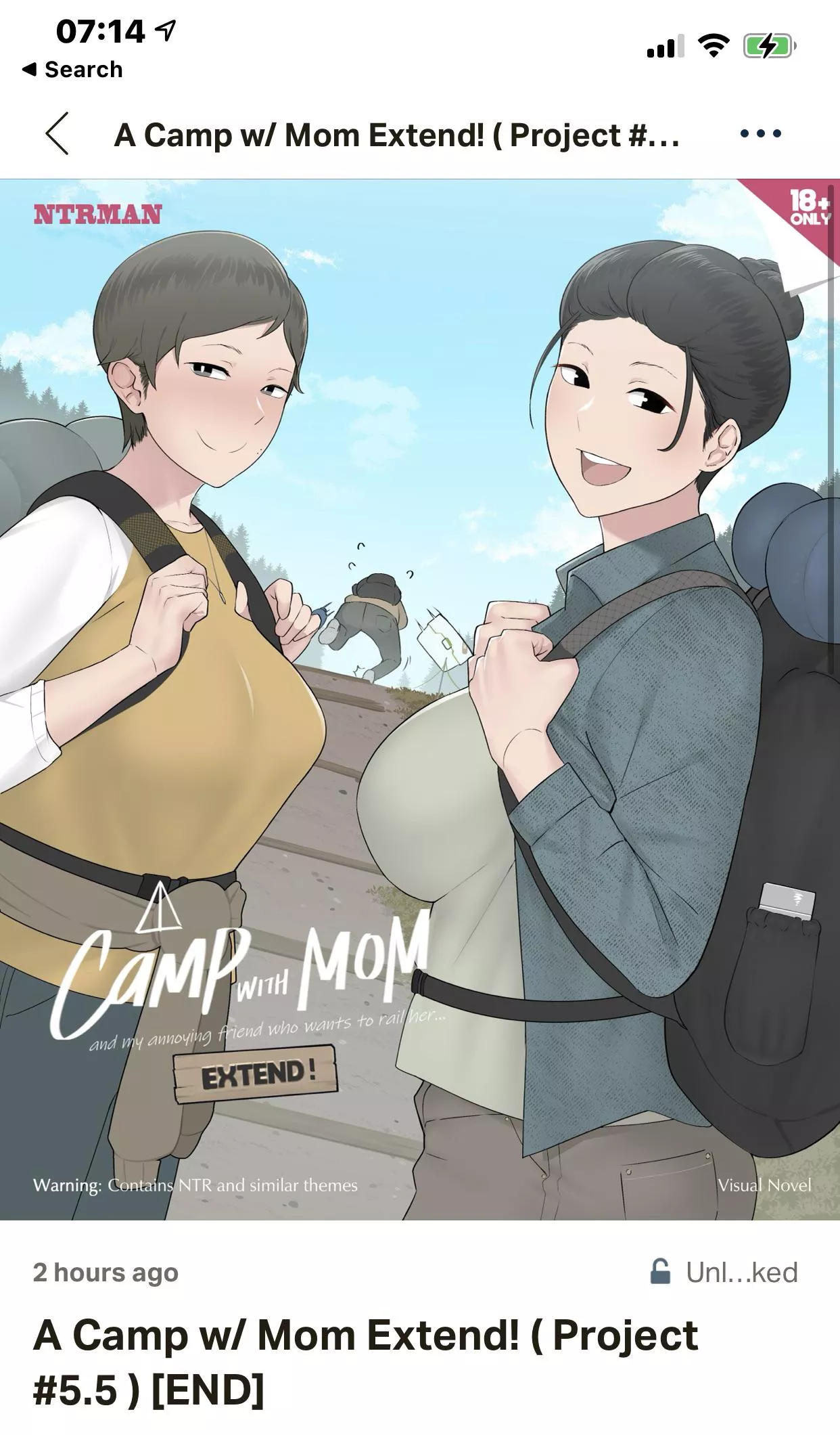 And Just like that â€œA Camp w/ Mom Extendedâ€ has been released!!