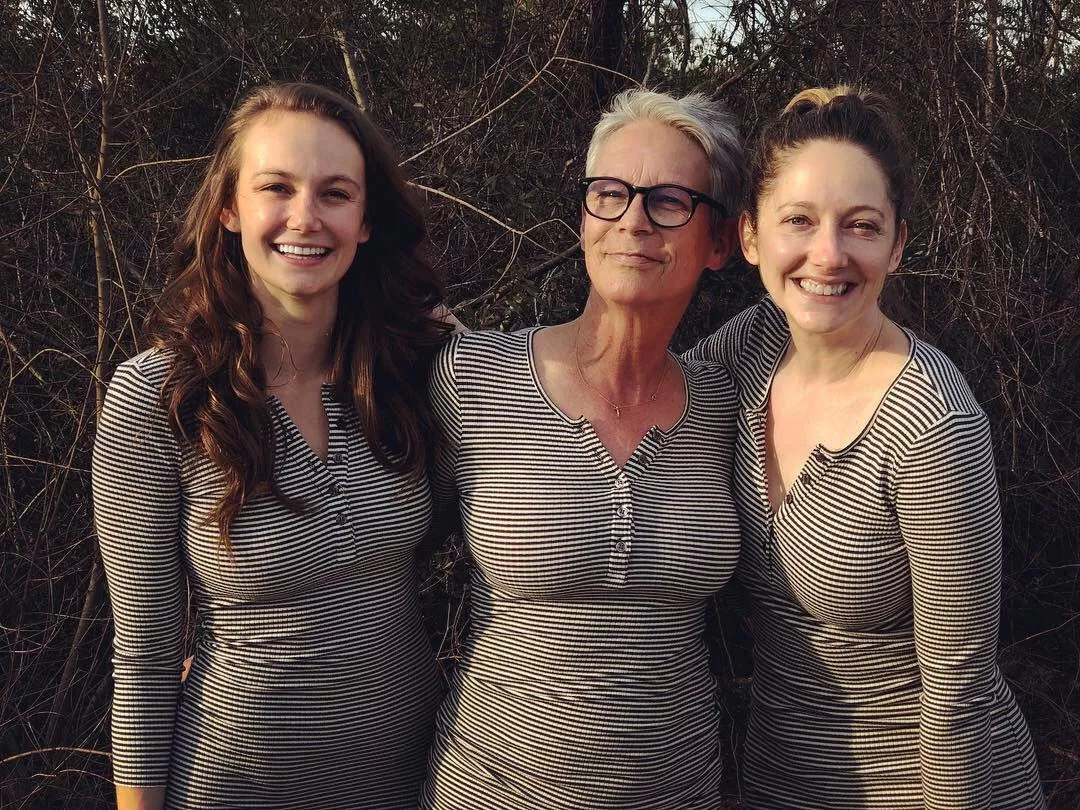 Andi Matichak, Jamie Lee Curtis and Judy Greer