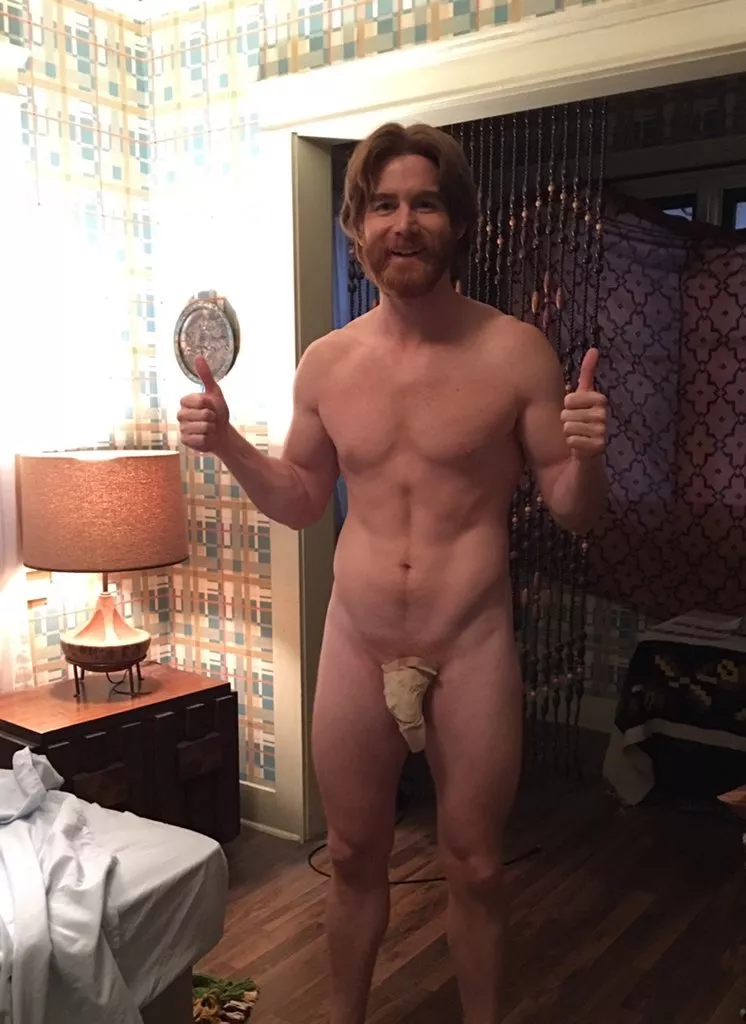 Andrew Santino in I’m Dying Up Here Behind the Scenes