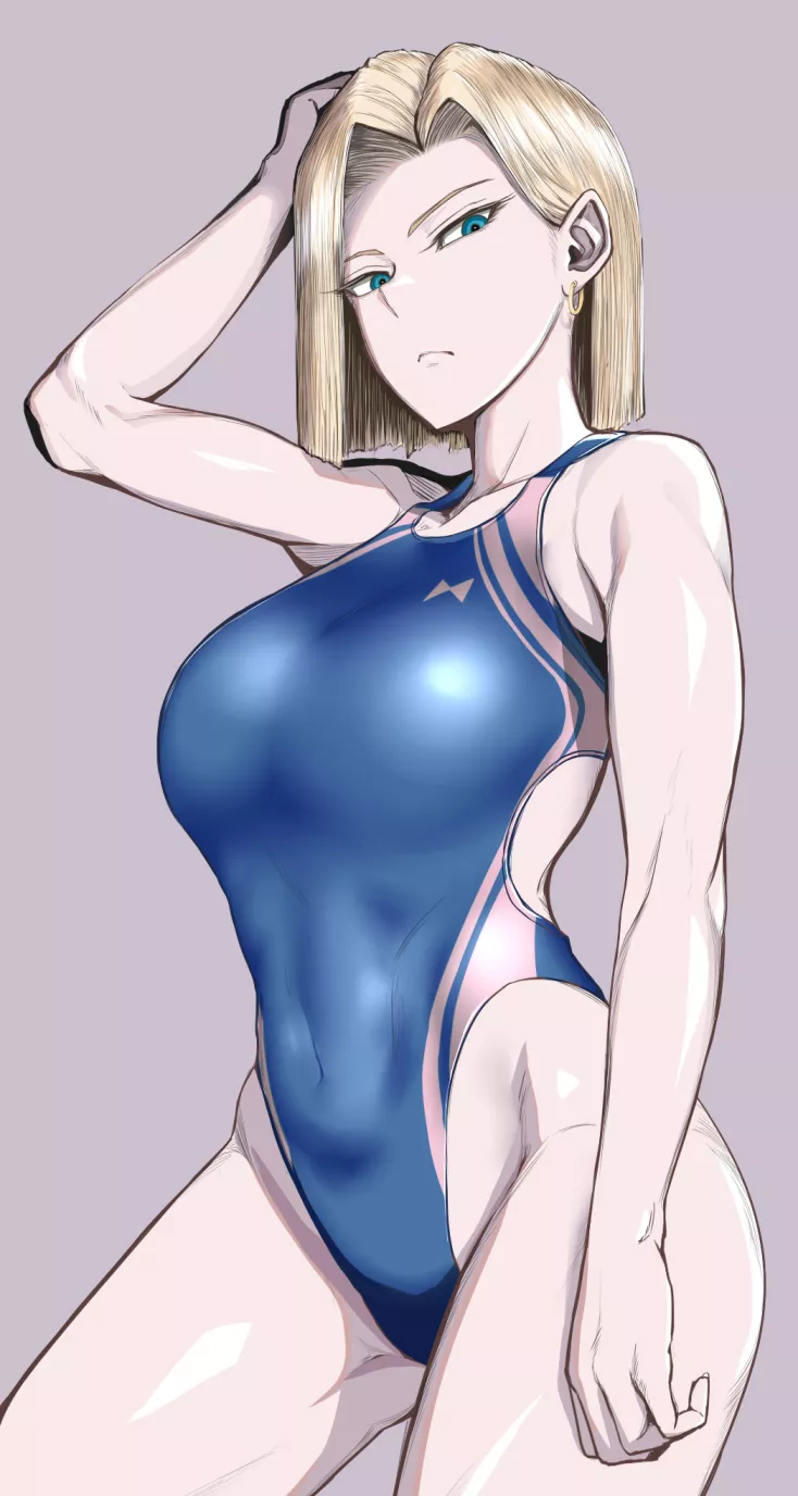 Android 18 Swimsuit (Anegawa Eiji) [Dragonball Z]