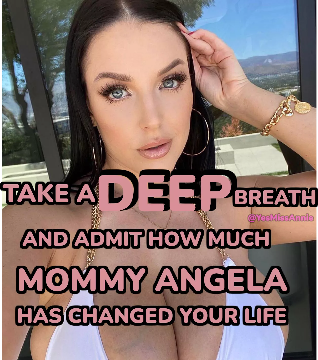 Angela White just wants you to breathe [goon][femdom][humiliation]