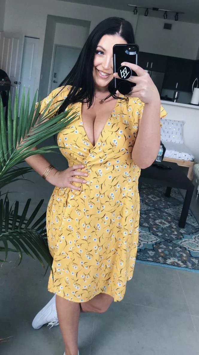 Angela White - must be tough to shop for those