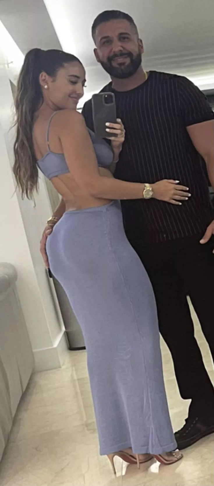 Angie Booty Grab