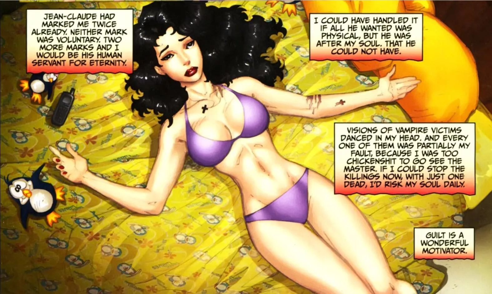 Anita's Bikini [Anita Blake, Vampire Hunter: Circus of the Damned - The Charmer #1]