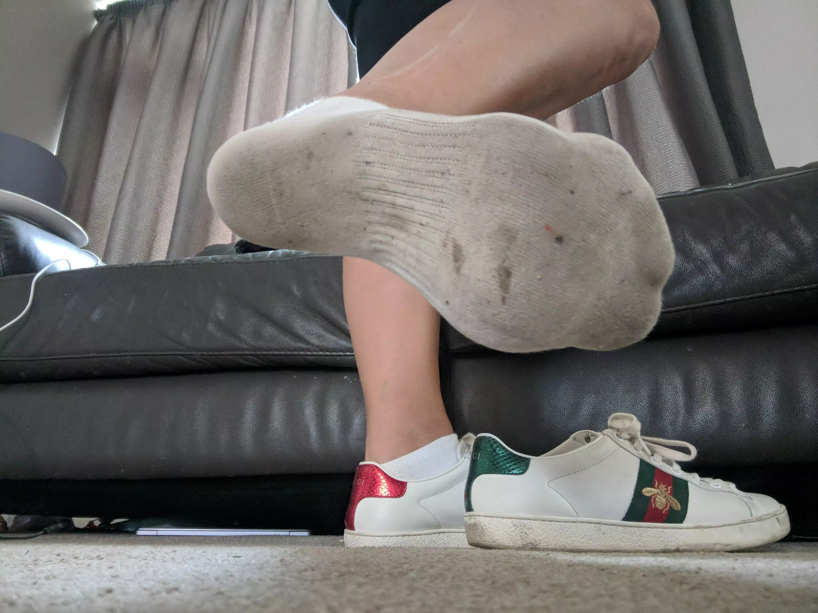 Ankle socks and my Gucci's ;) ðŸ˜œ