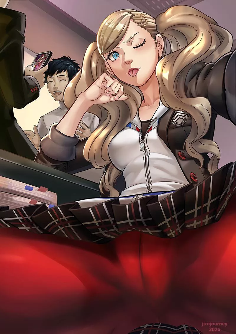 Ann Takamaki distracting you in class