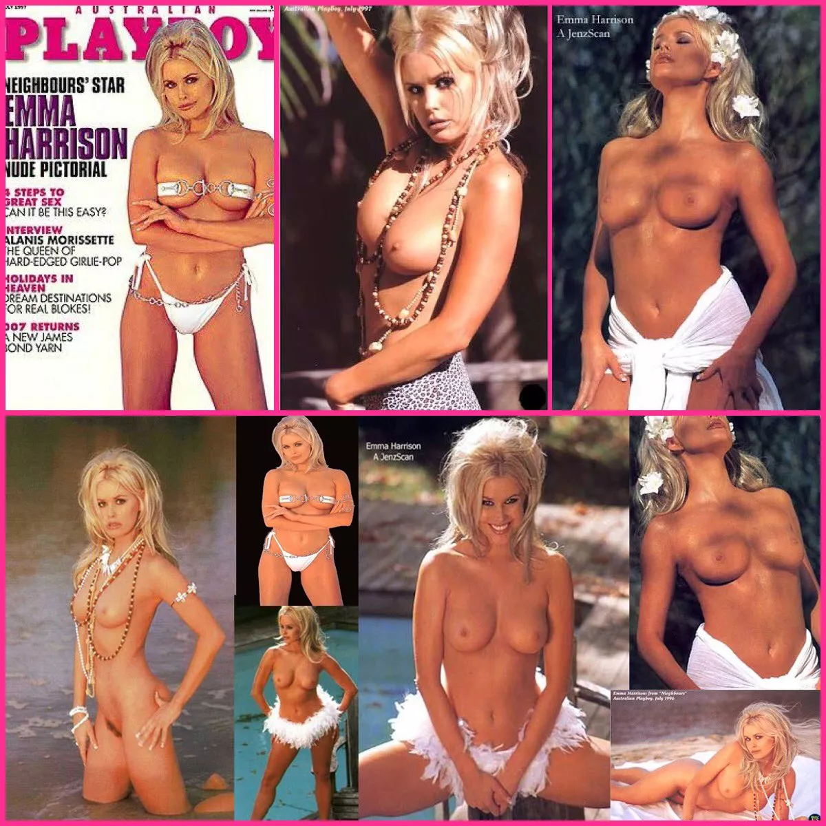 Another Aussie babe Emma Harrison caught my attention on more than one occasion back in the 1990's