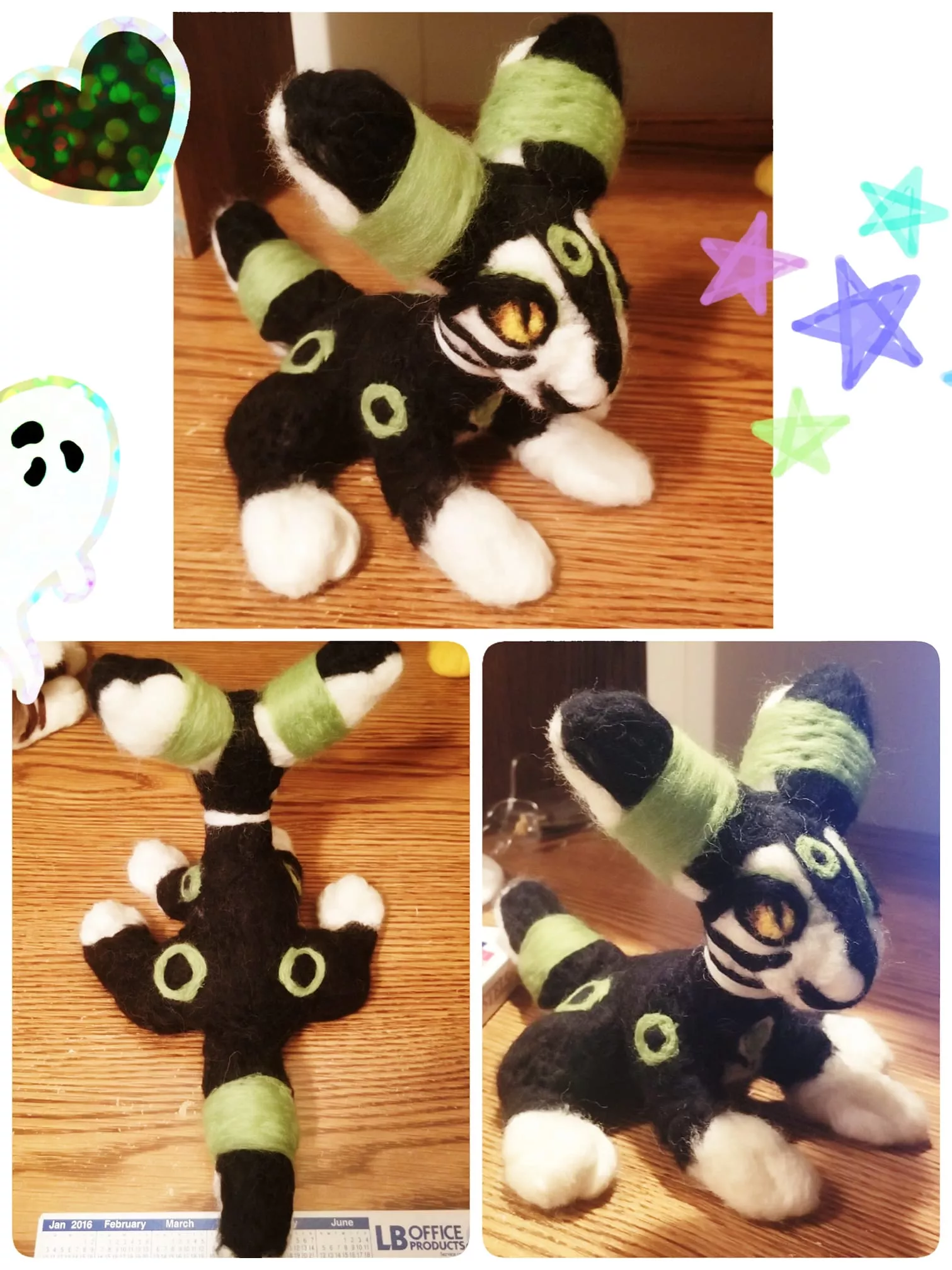 Another custom needle felt commission compleated ^^ Art by me PaintBrushBirdie