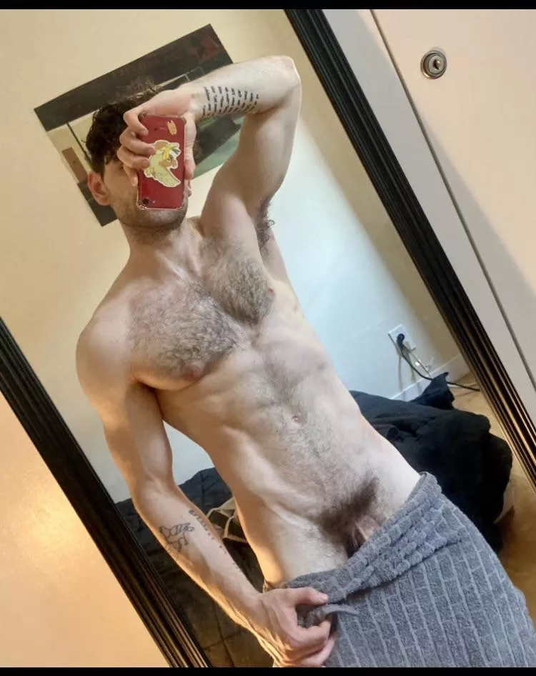 Another day, another post shower pose