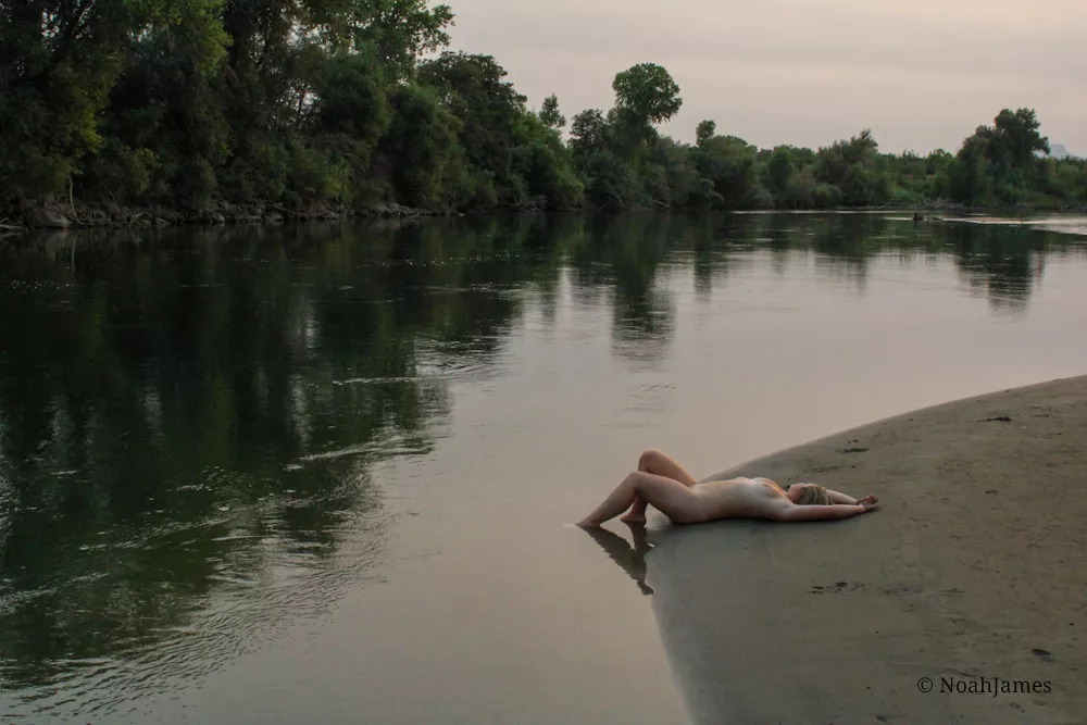 Another River, Another Nude Beach!