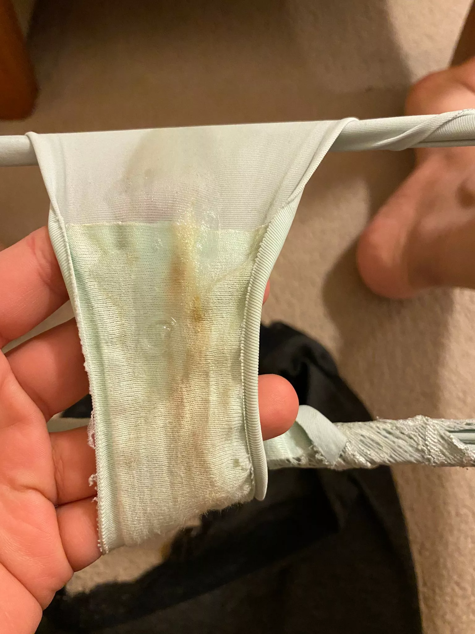 Any lickers? (Wife's panties)