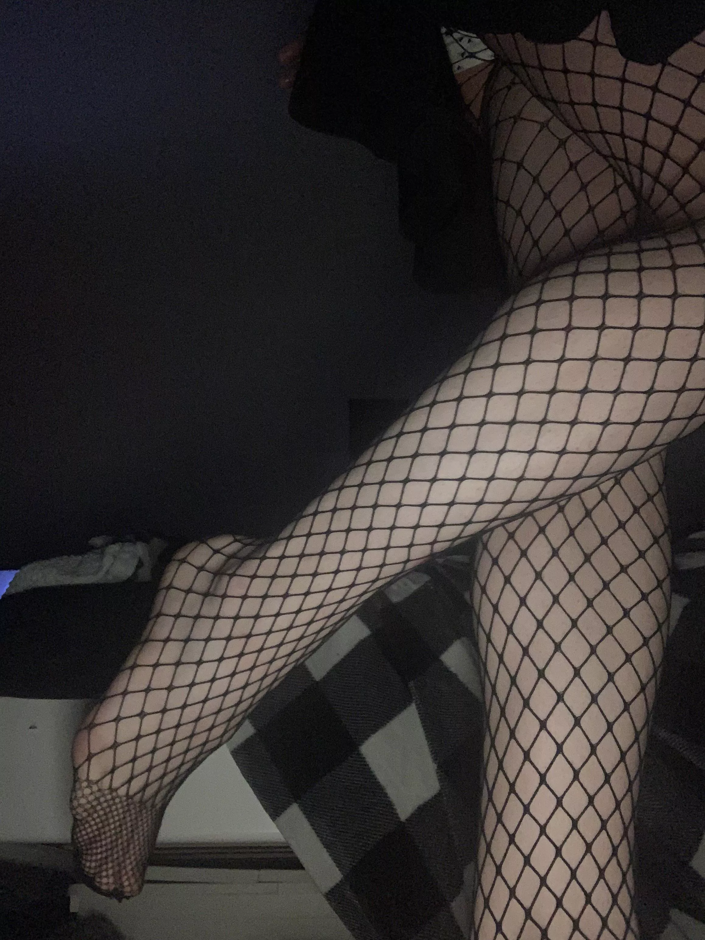 Anyone a fan of fishnets?