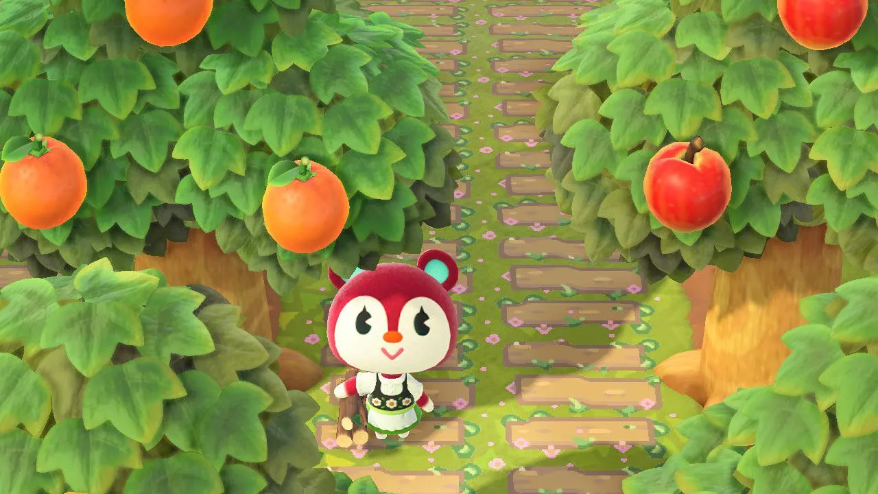 Anyone else play animal crossing? I love my baby Poppy 🥺🥺 would love to have some lil frens