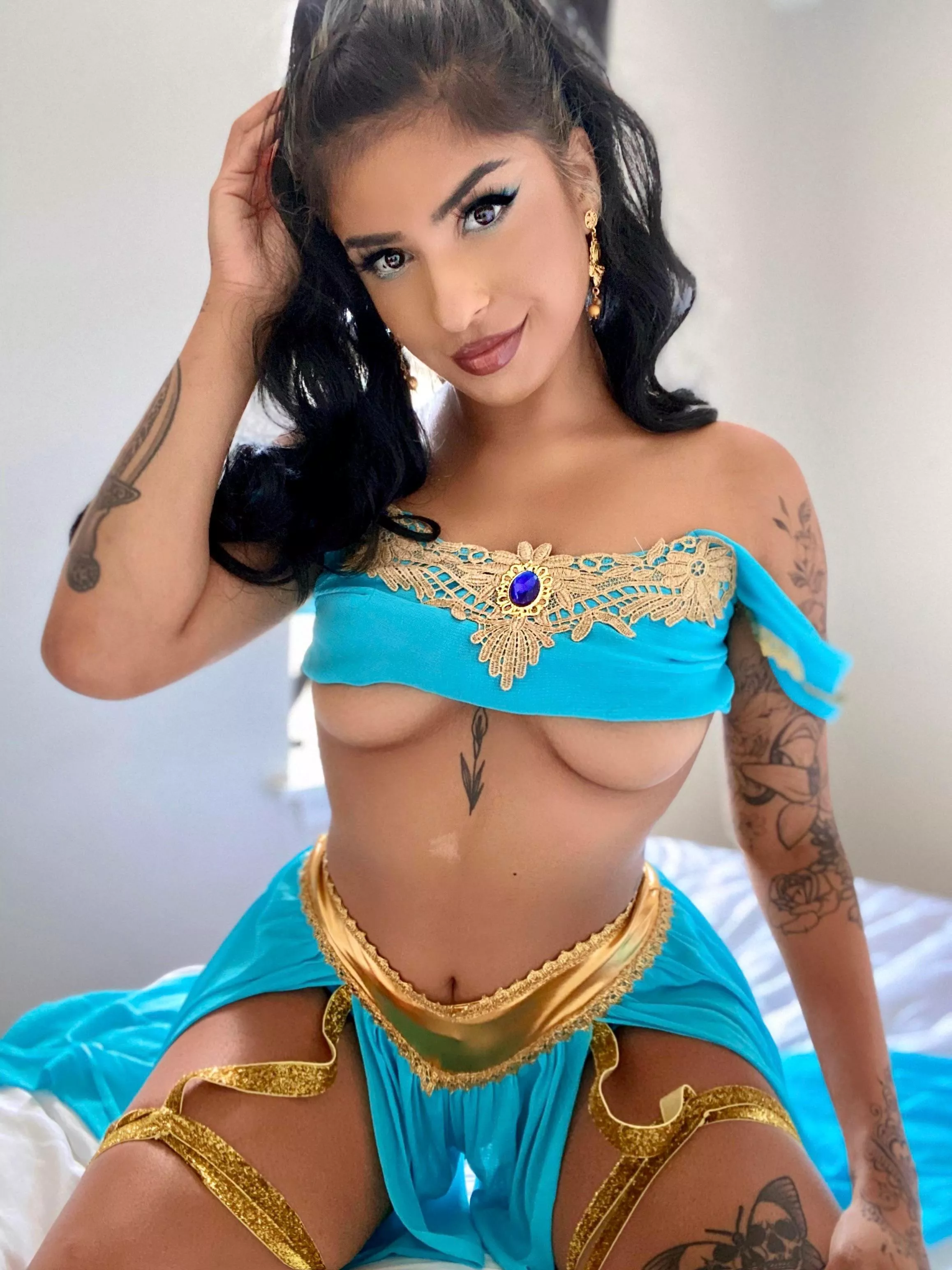 Anyone elseâ€™s childhood crush, Princess Jasmine? ðŸ˜…