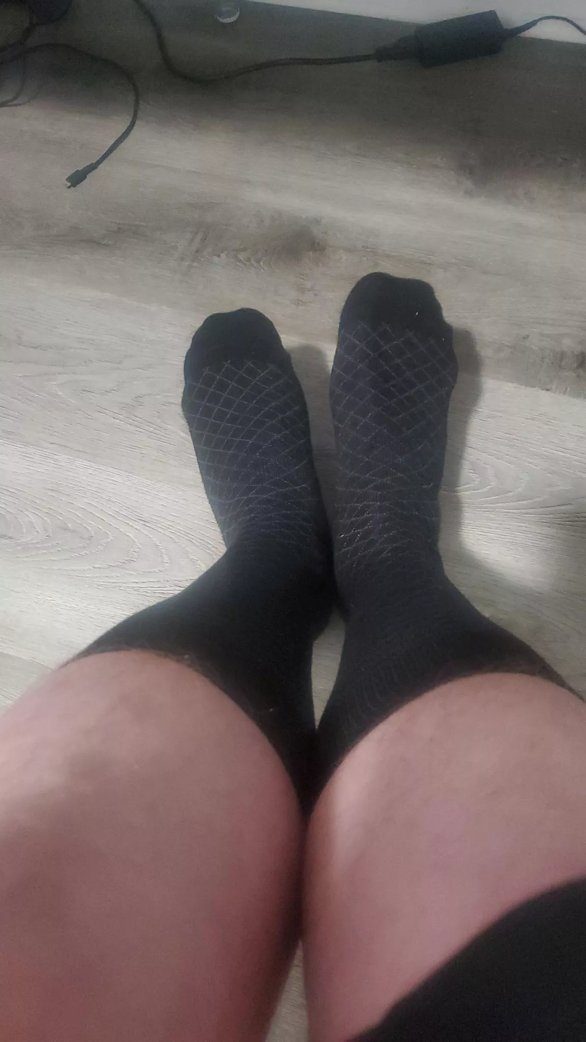 Anyone into sweaty dress socks?