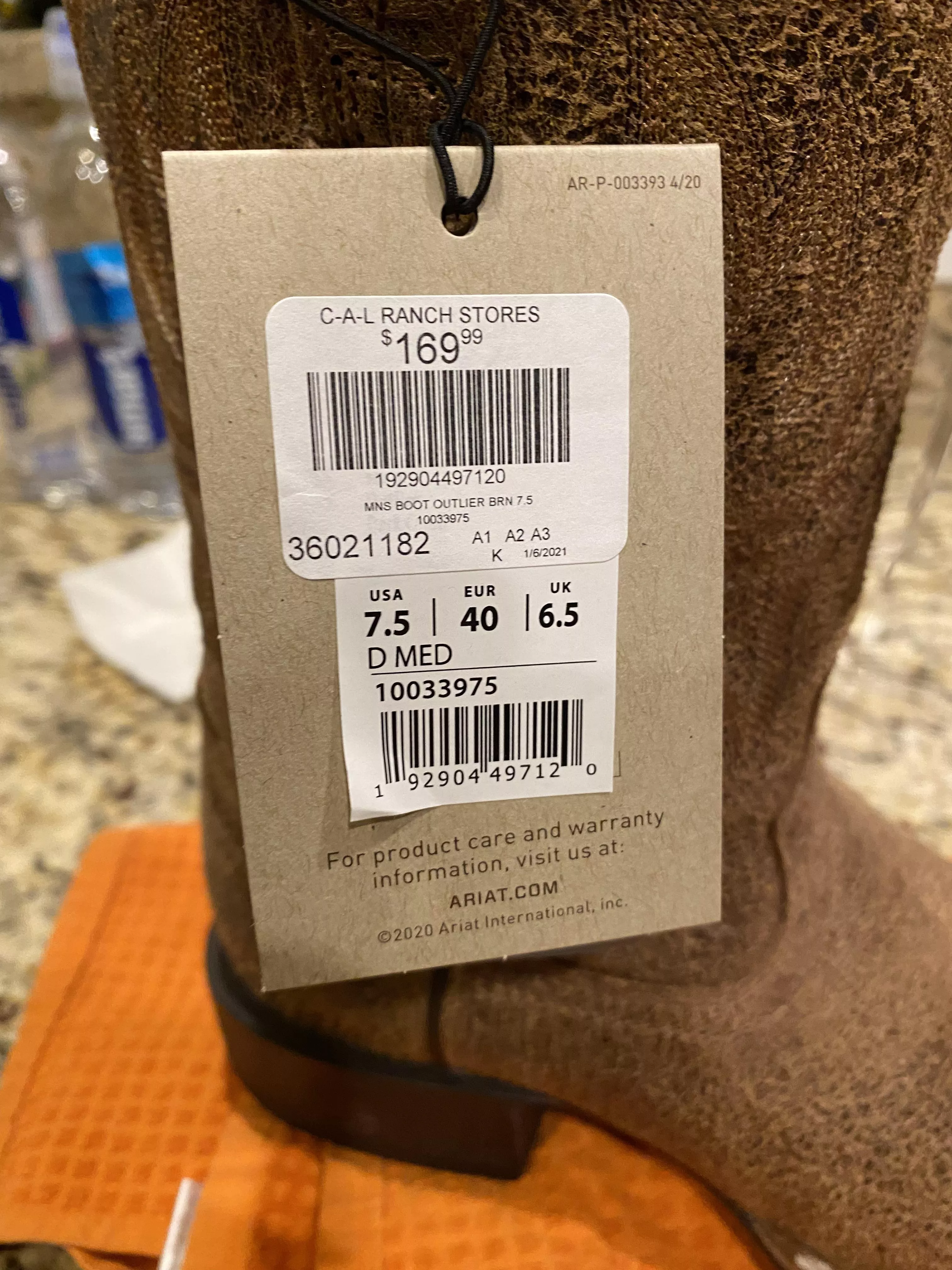 Anyone know anything about Ariat Exclusives ? — can’t find this Outlier brand on Ariat website. Seems to be an in-store exclusive. Should I be concerned they are counterfeit ? Store is Authorized to sell Ariat