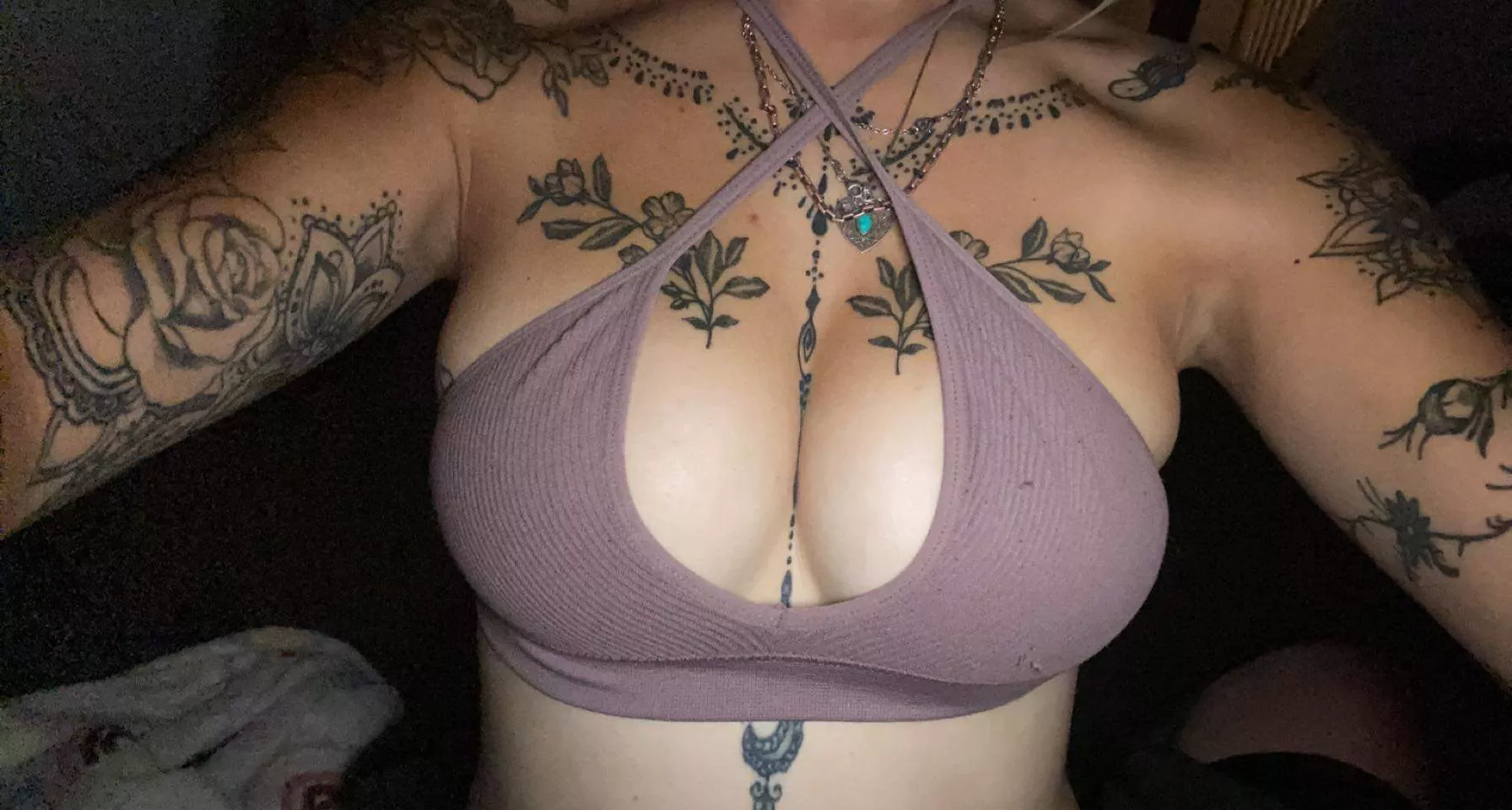 Anyone like some tattoos on their titties ðŸ˜‰