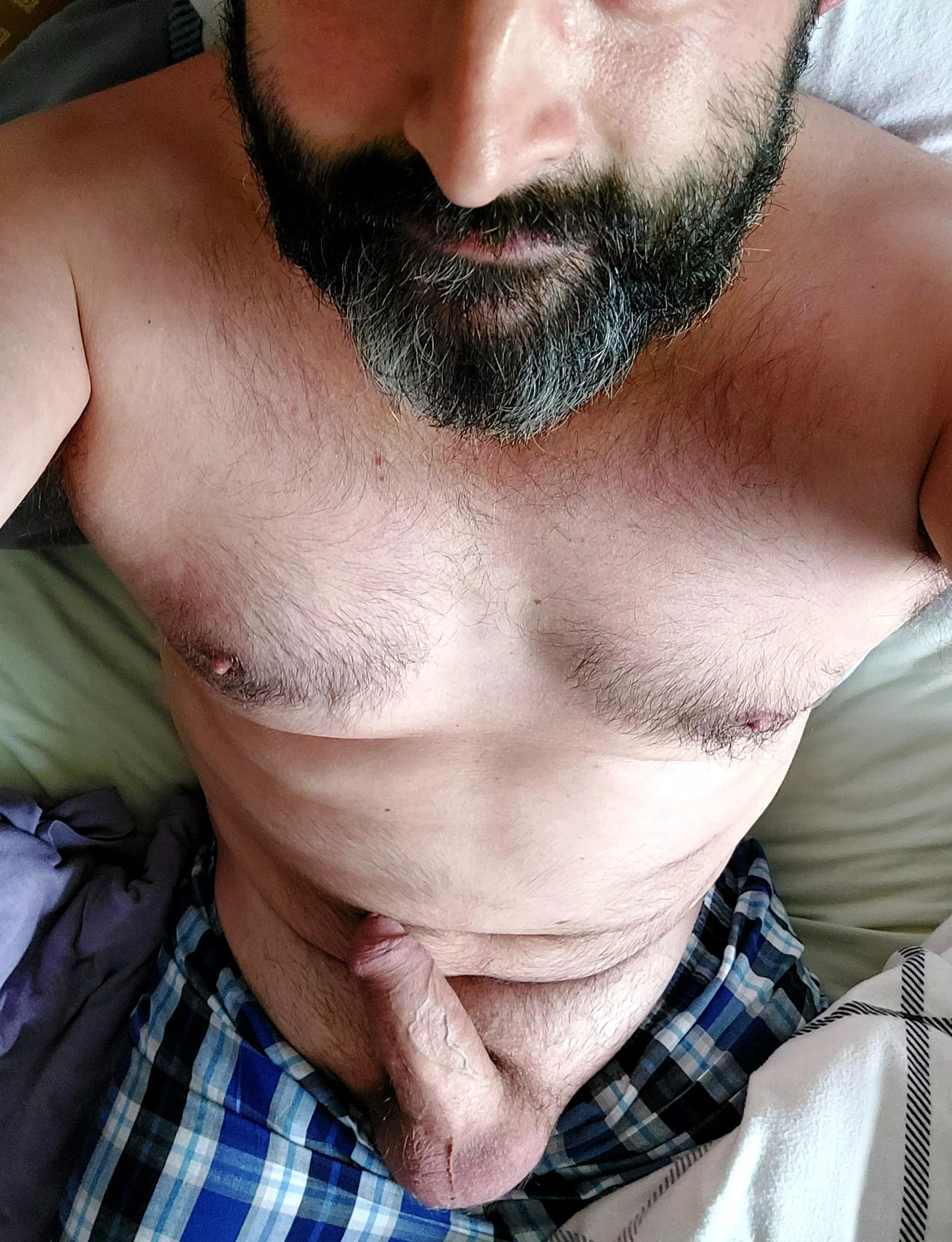 Anyone want to help a 50yld English guy stretch this cock more?