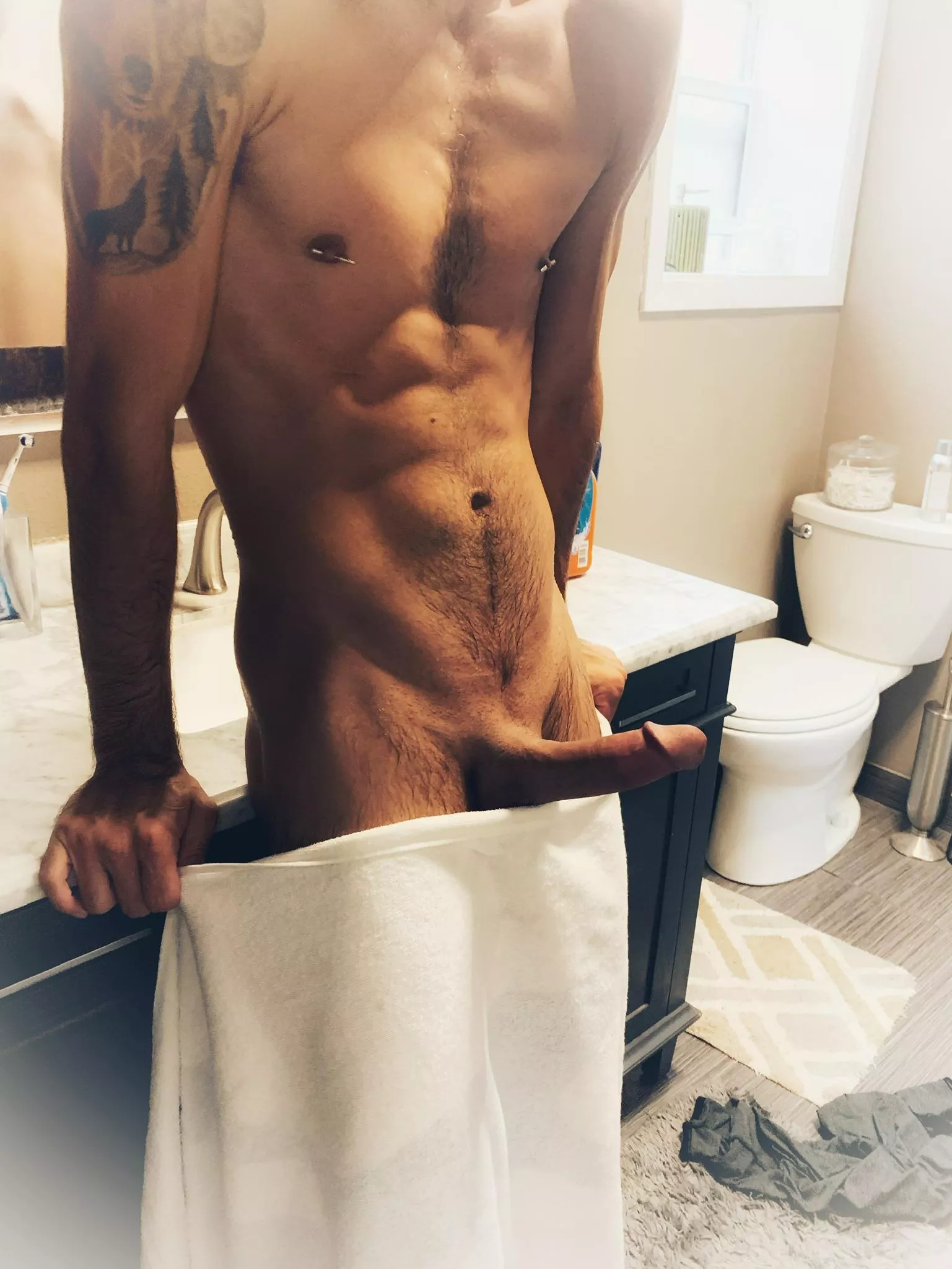 Anyone want to take a shower?