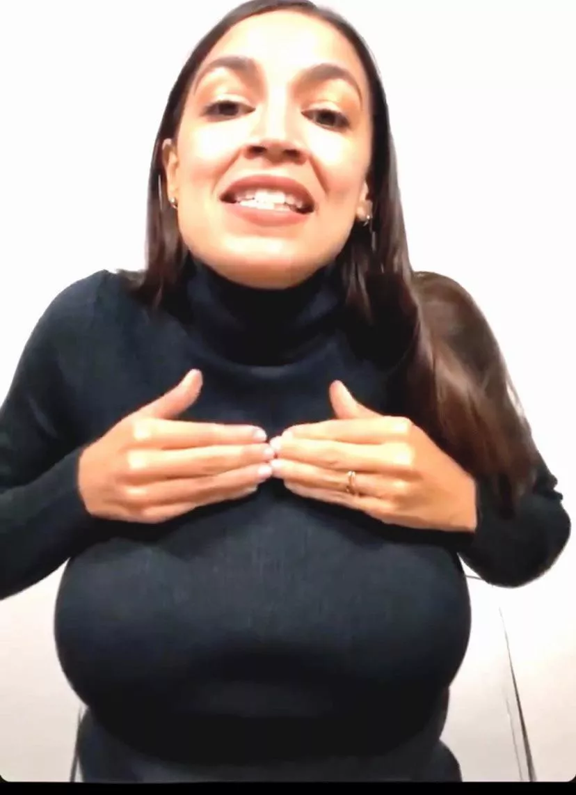 AOC and her big milkers