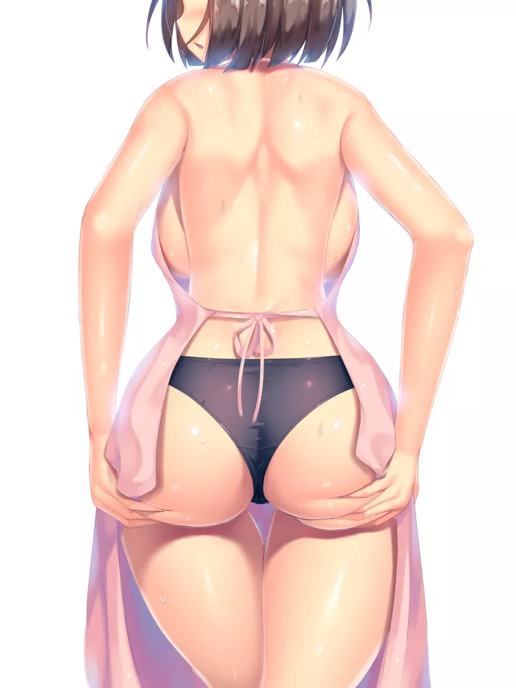 Apron and Panties: A Winning Combination (AX)