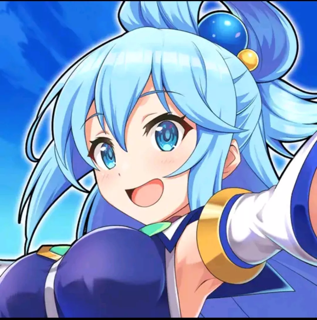 Aqua's armpit in the icon from Konosuba' mobile game ✨😎👌