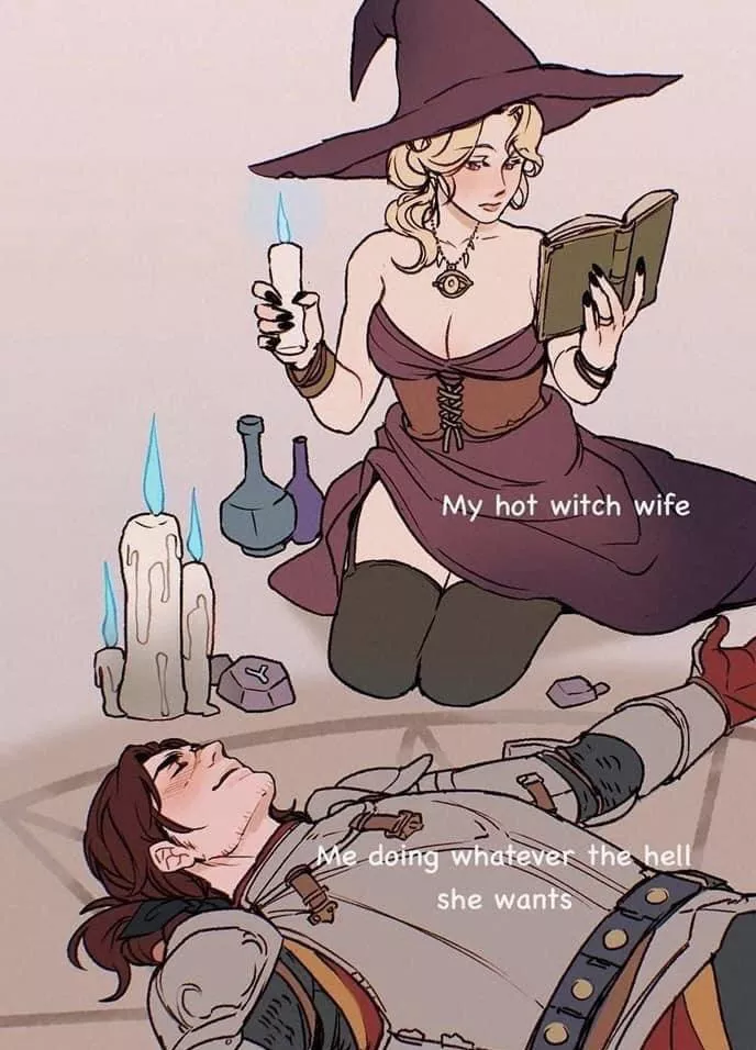 Are hot witch gf’s the new goth mommy dom gf’s? 😍