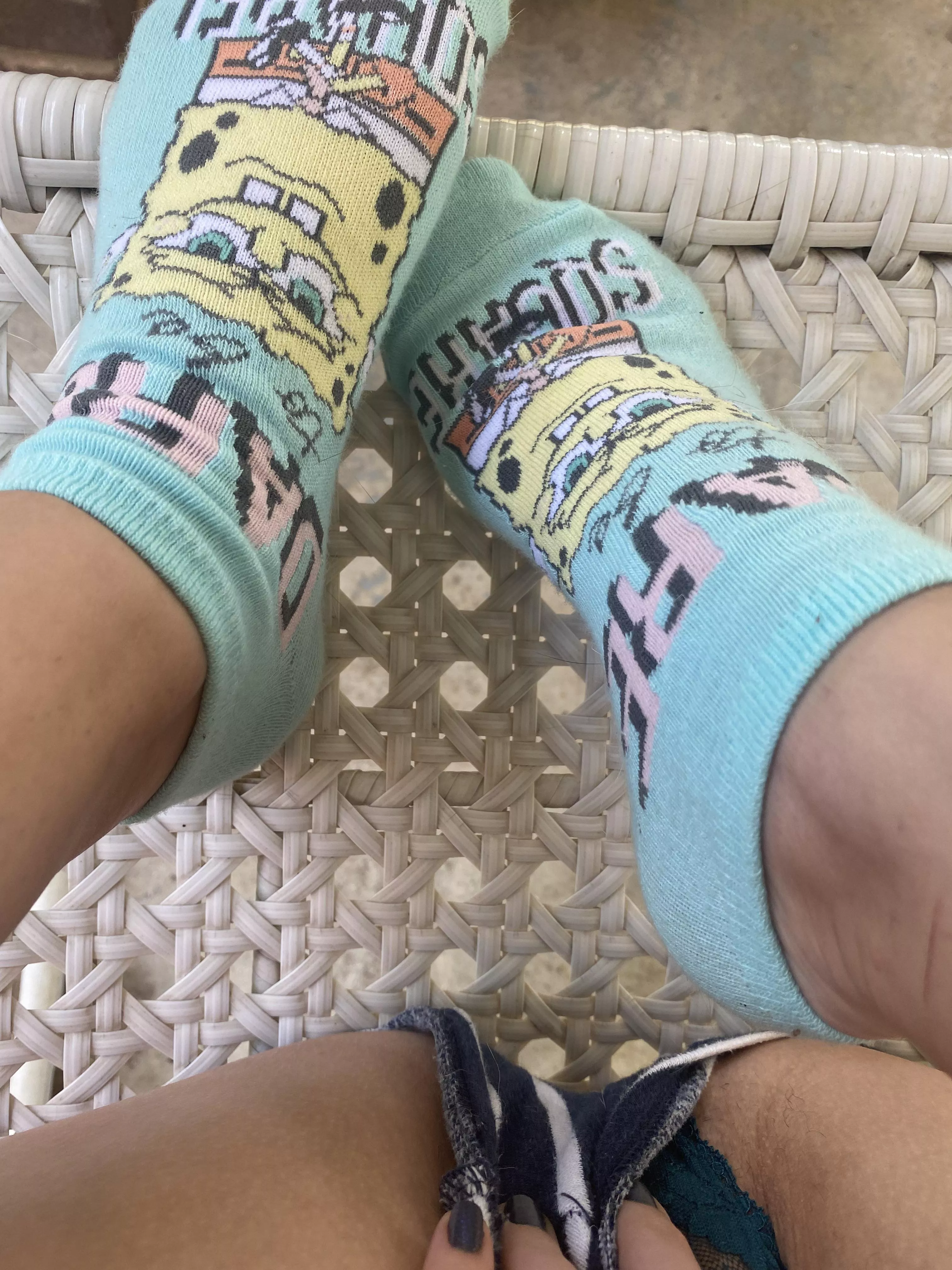 Are my Spongebob socks too lame?