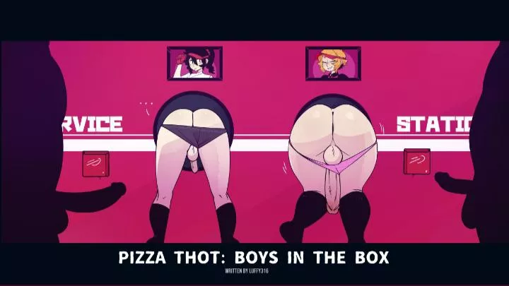 Artist gats series pizza thots