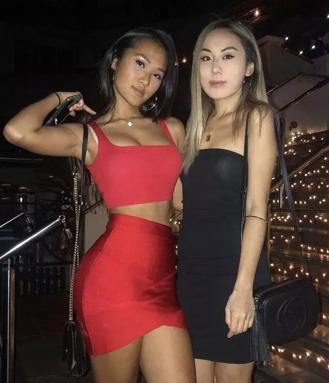 Asian Ladies in Dresses