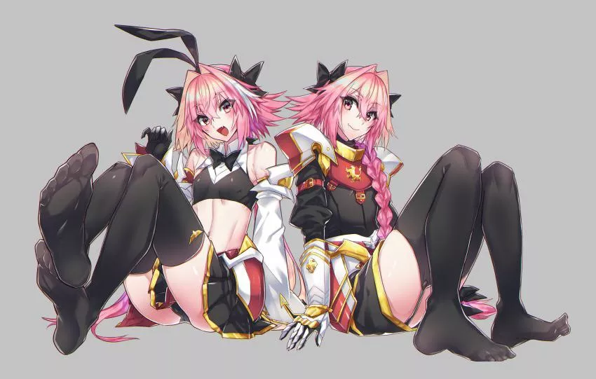 Astolfoâ€™s Outfits. I love the way heâ€™s drawn ðŸ’• [artist: haoro]