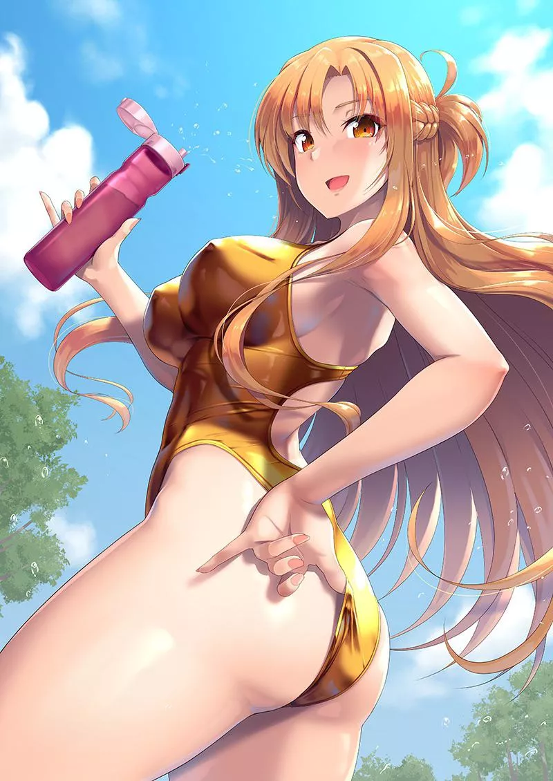 Asuna in a bikini